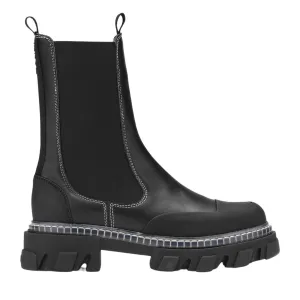 Mid Chelsea Boot In Black