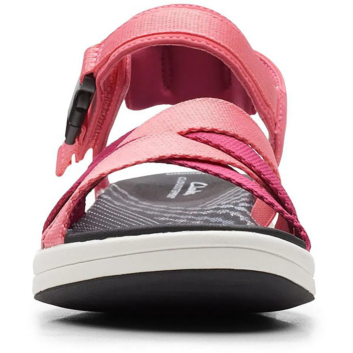 Mira Tide Womens Cushioned Footbed Criss-Cross Front Sport Sandals