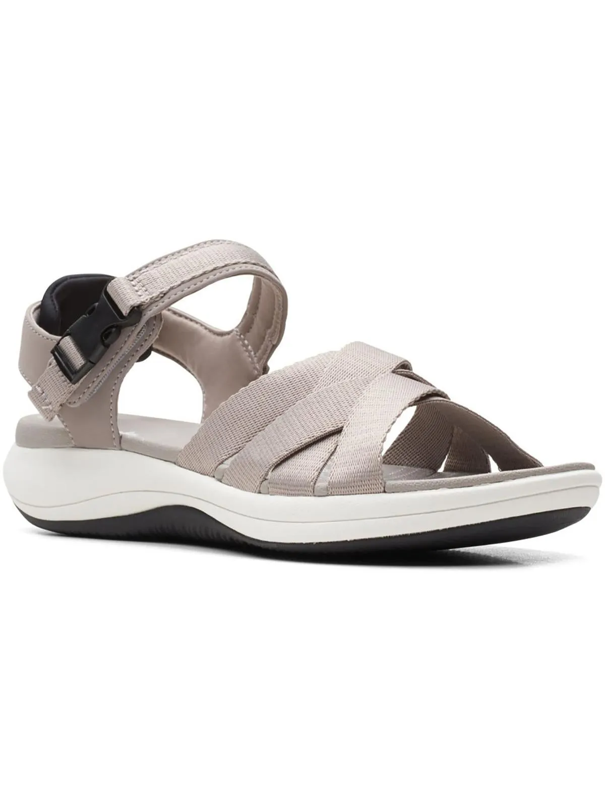Mira Tide Womens Cushioned Footbed Criss-Cross Front Sport Sandals
