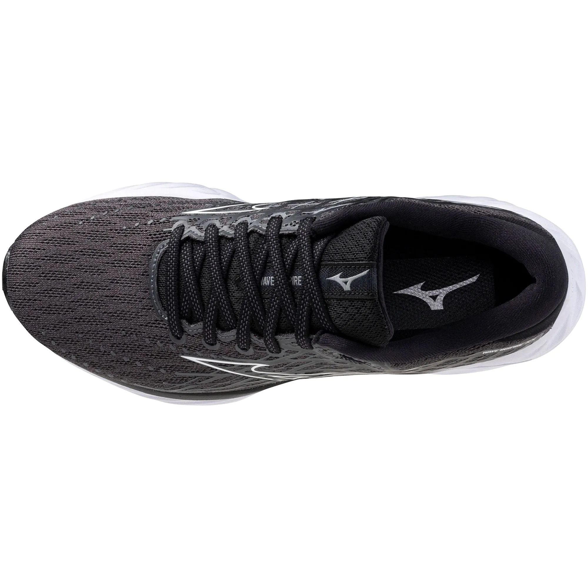 Mizuno Wave Inspire 20 WIDE FIT (D) Womens Running Shoes - Black
