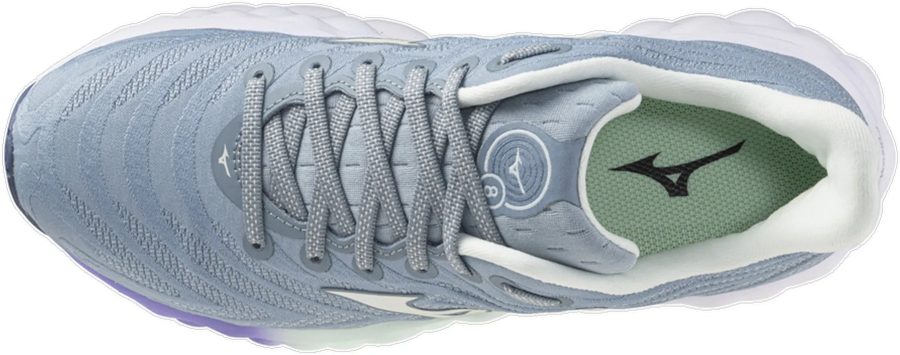 Mizuno Wave Sky 8 Womens Running Shoes - Grey
