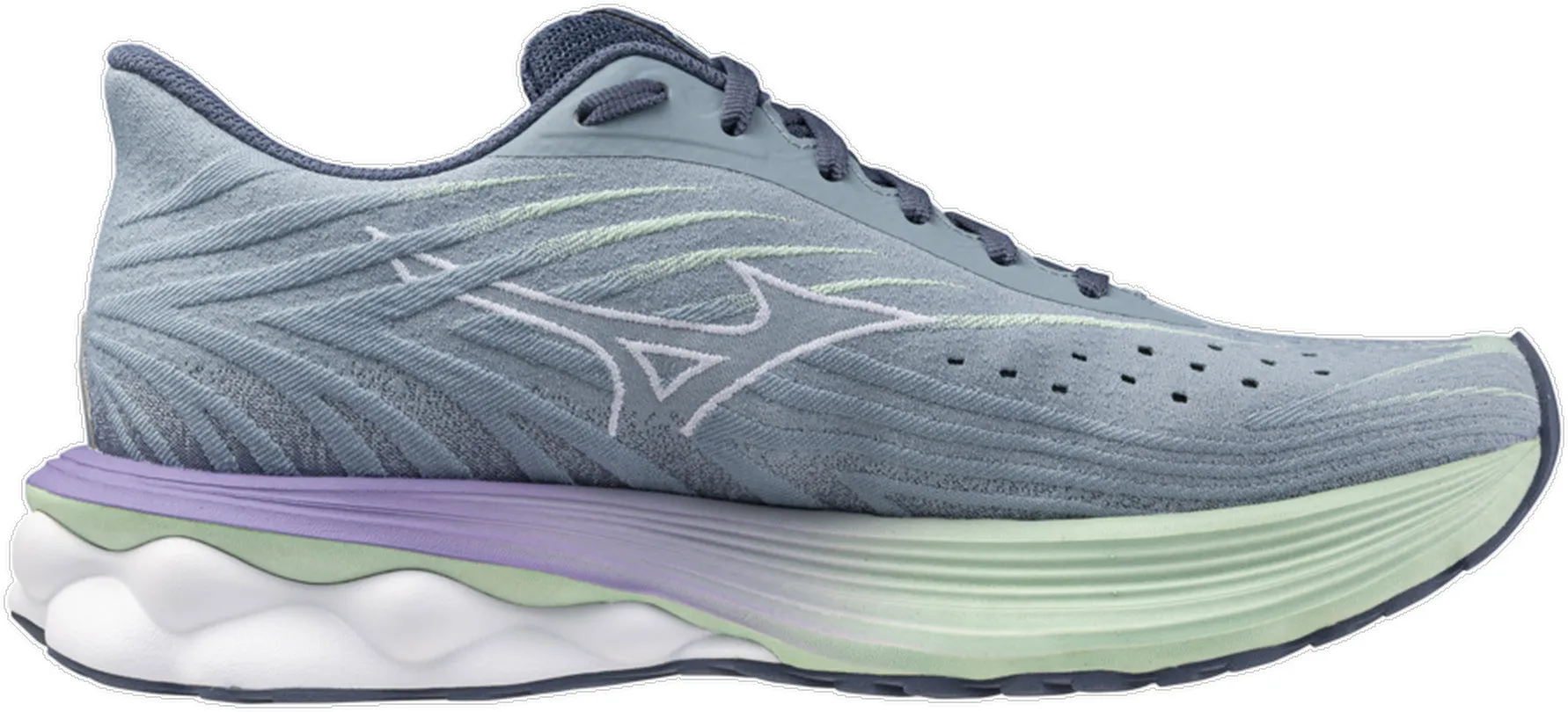 Mizuno Wave Skyrise 6 Womens Running Shoes - Grey