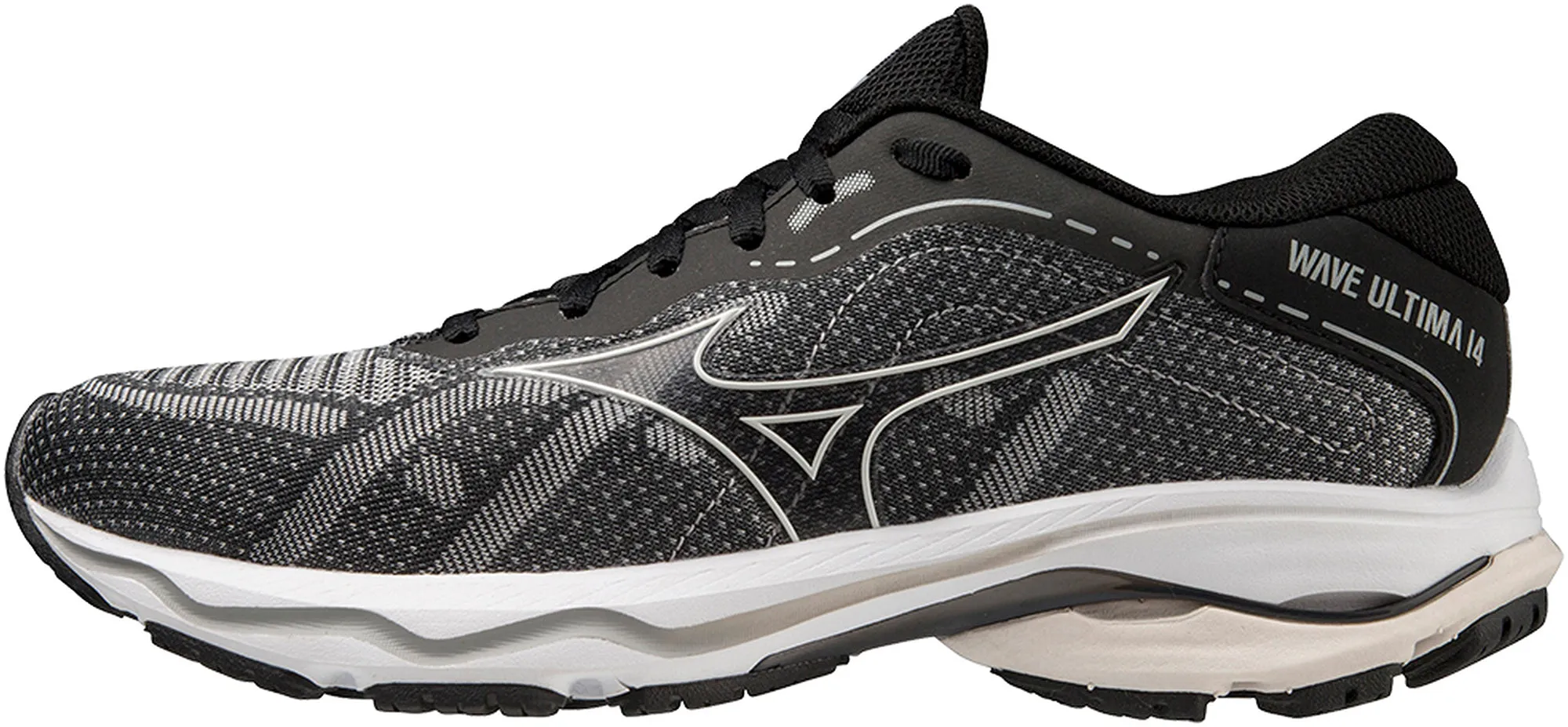 Mizuno Wave Ultima 14 Womens Running Shoes - Black
