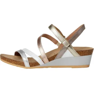 Naot 05047 Hero Soft Silver Leather / White / Gold Leather Combination  200330-41 Women's