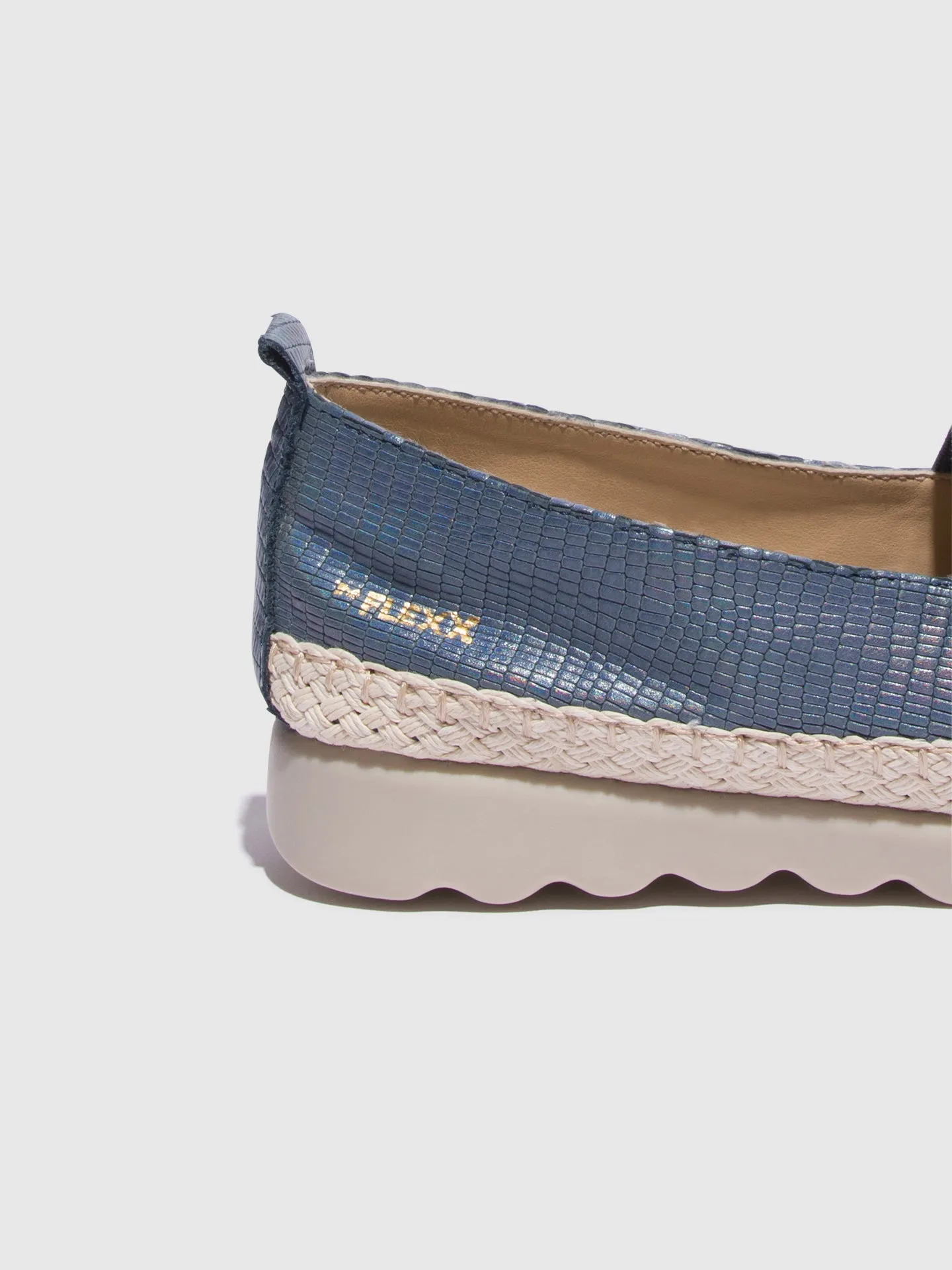 Navy Mocassins Shoes