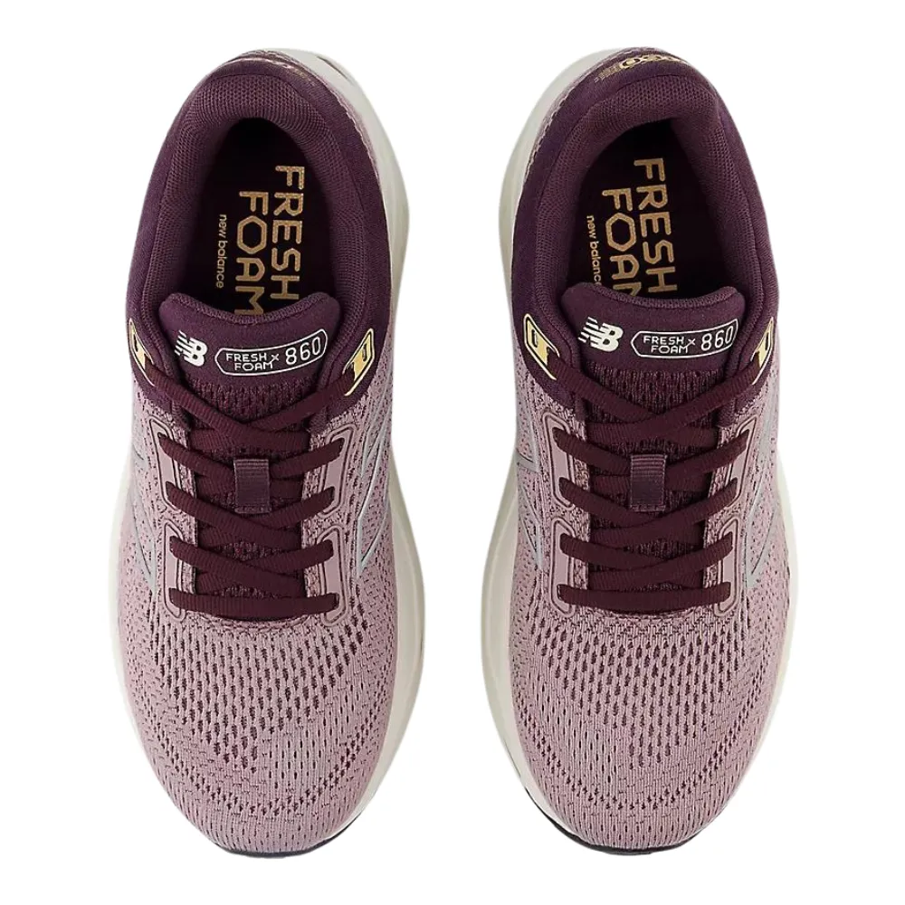New Balance Fresh Foam X 860v14 Ice Wine/Plum Brown/Silver Running Shoe (Women's)