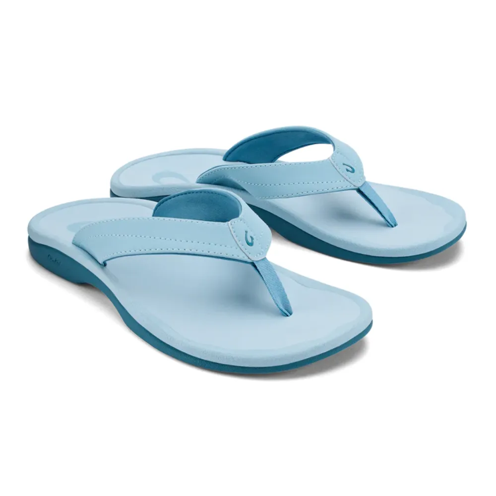 OluKai Ohana Misty Blue Flip Flop Sandal (Women's)
