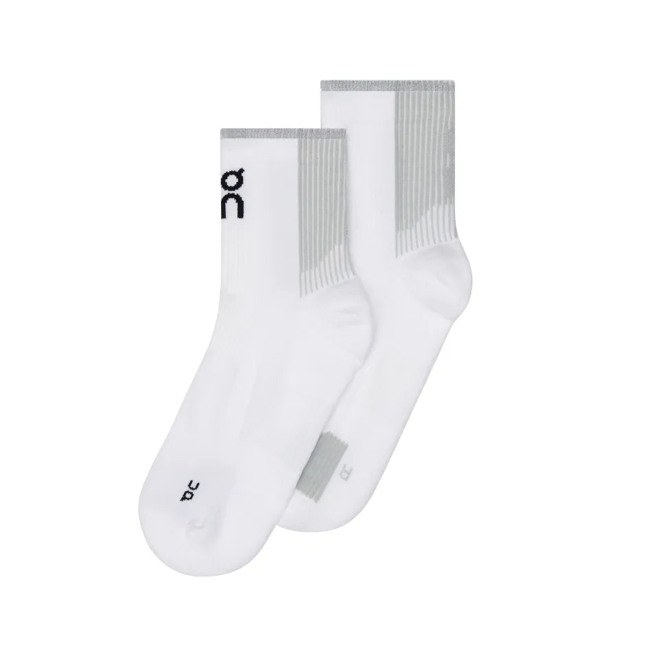 On Unisex Performance Run Sock Mid Rise SS25