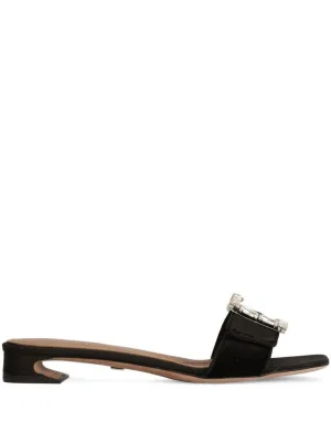 Open-Toe Sandals With Buckle Detail