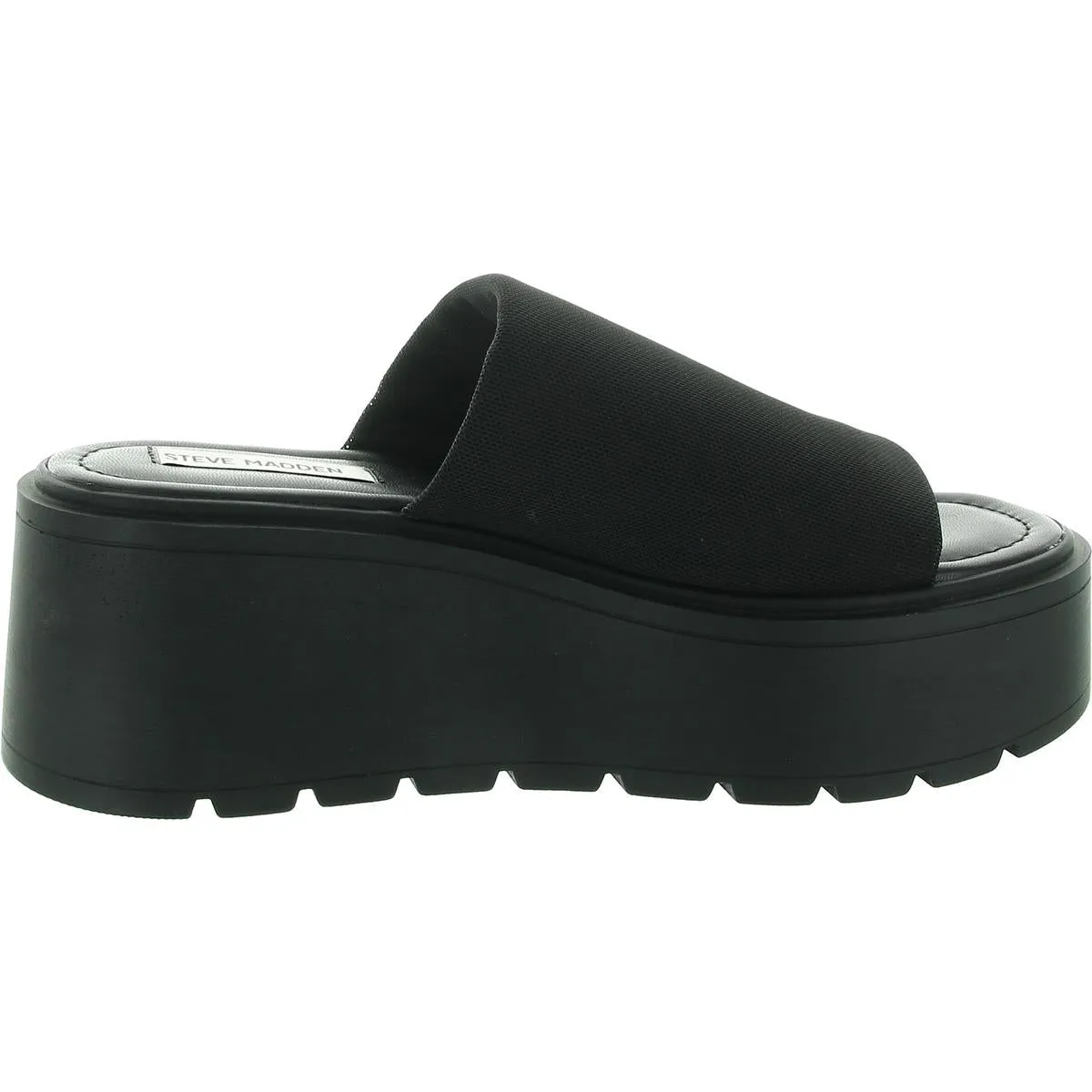 Overjoyed Womens Padded Insole Mesh Wedge Sandals