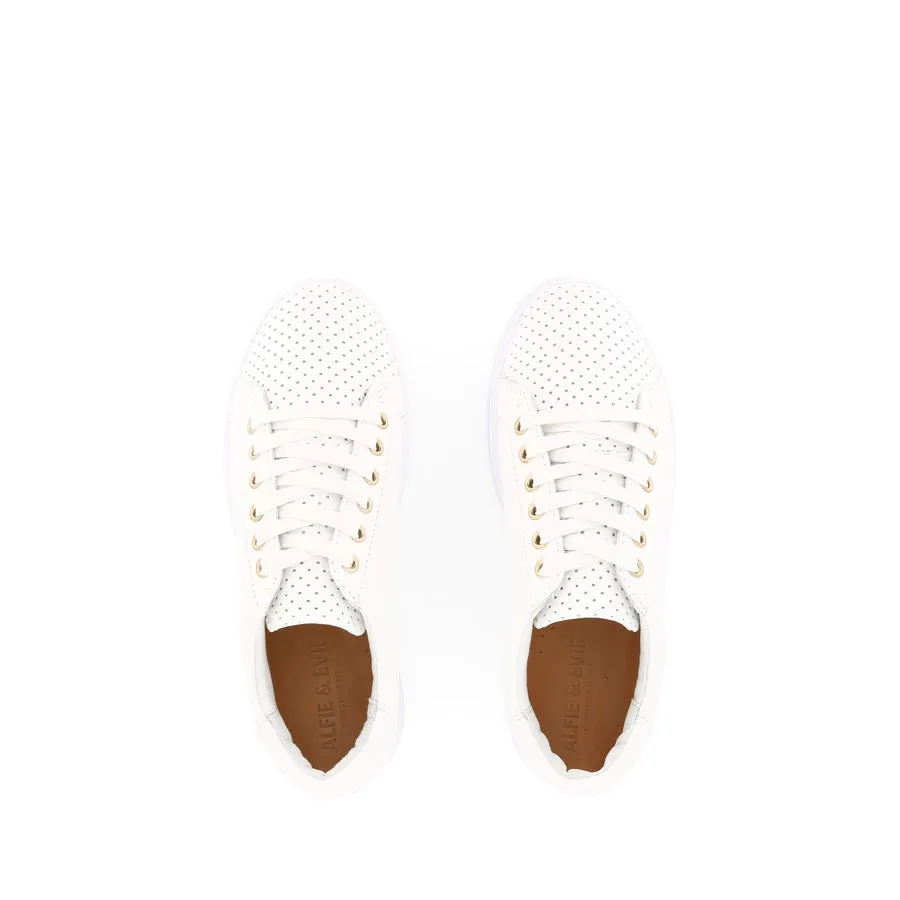 PARADISE - WHITE LEATHER