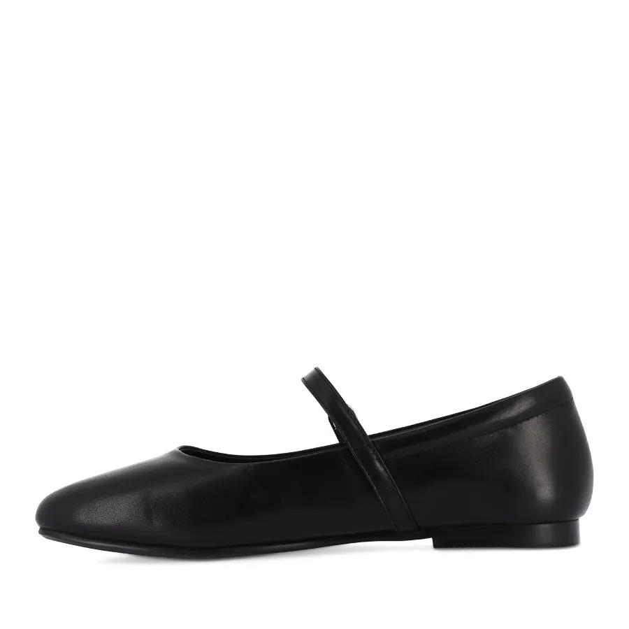PASSY - BLACK LEATHER