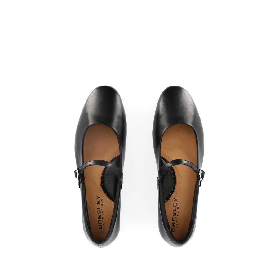 PASSY - BLACK LEATHER