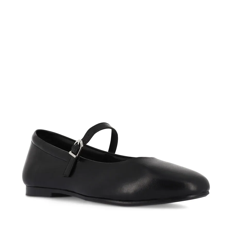 PASSY - BLACK LEATHER