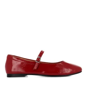 PASSY - DARK RED PATENT