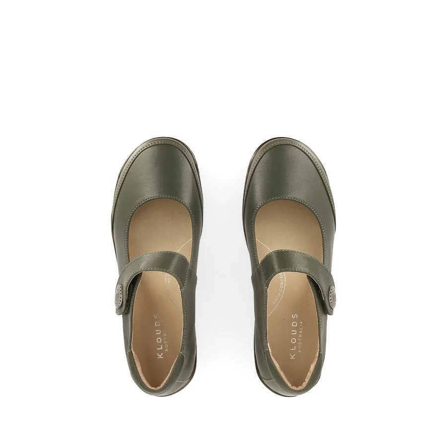 PEACH PLAIN - KHAKI STRETCH
