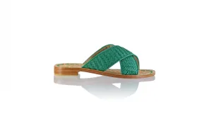 Petra No Strap 20mm Flat - Emerald