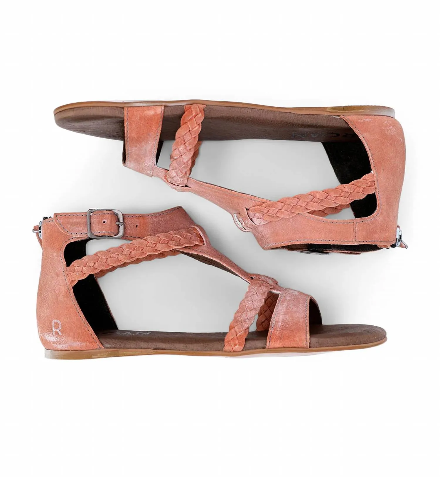 Posey Sandal In Osaka Cantaloupe White Bfs