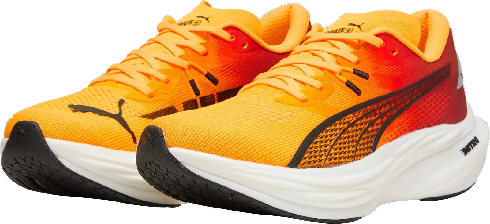 Puma Deviate Nitro 3 Womens Running Shoes - Orange