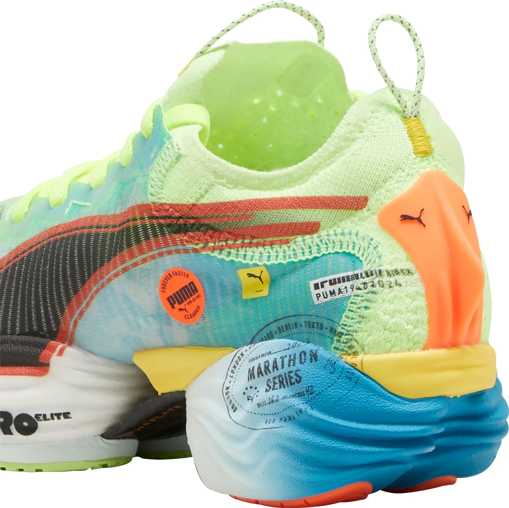 Puma Fast-R Nitro Elite 2 Womens Running Shoes - Green