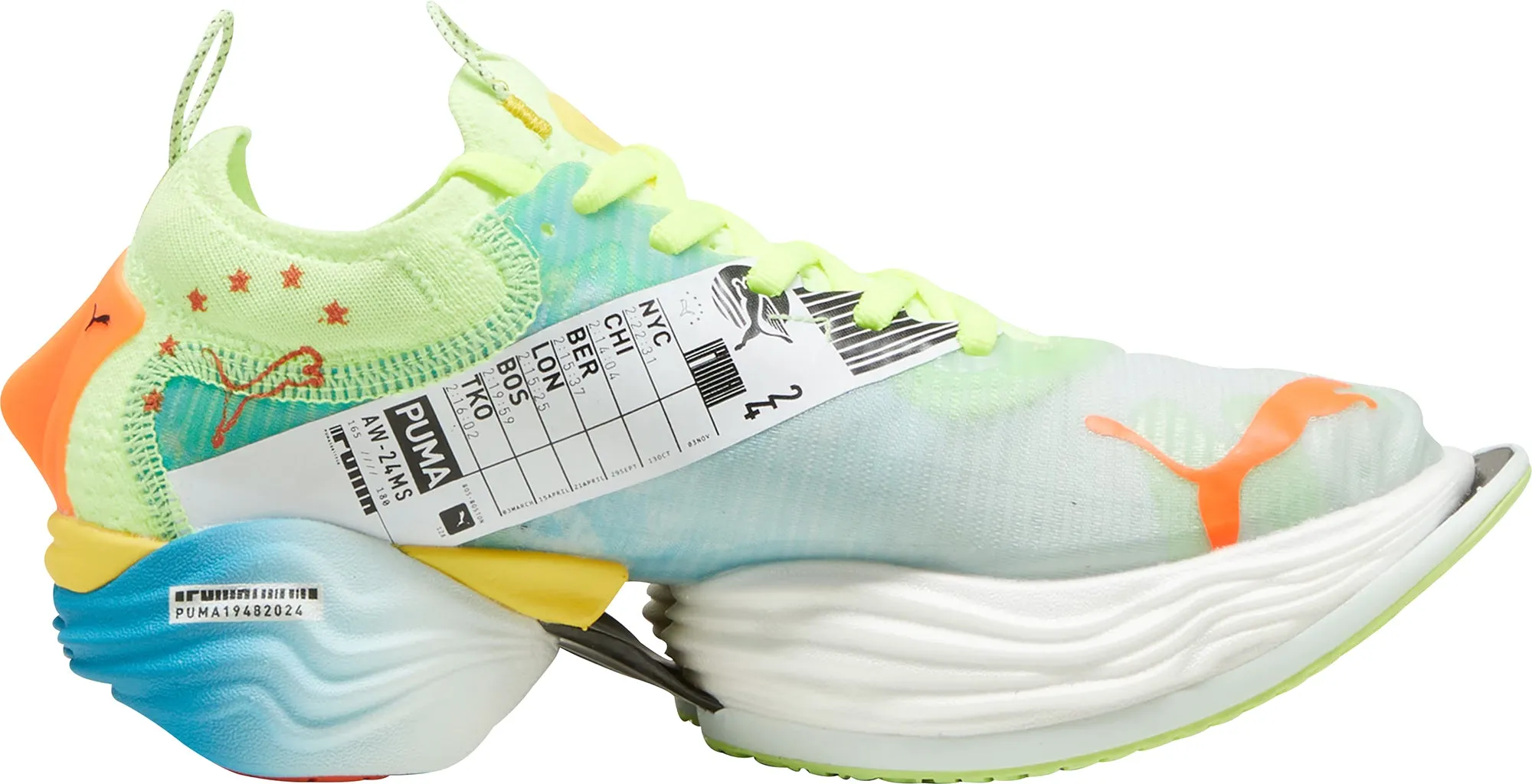 Puma Fast-R Nitro Elite 2 Womens Running Shoes - Green