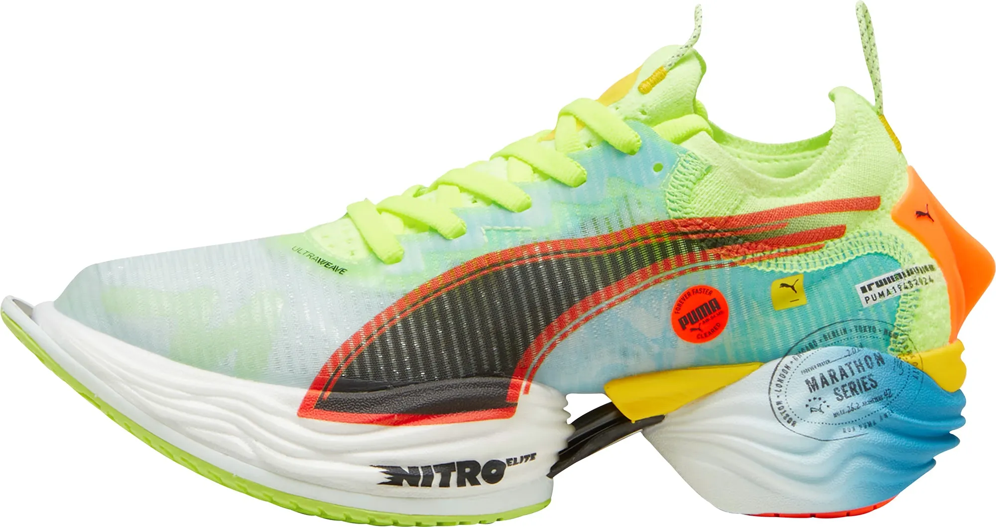 Puma Fast-R Nitro Elite 2 Womens Running Shoes - Green