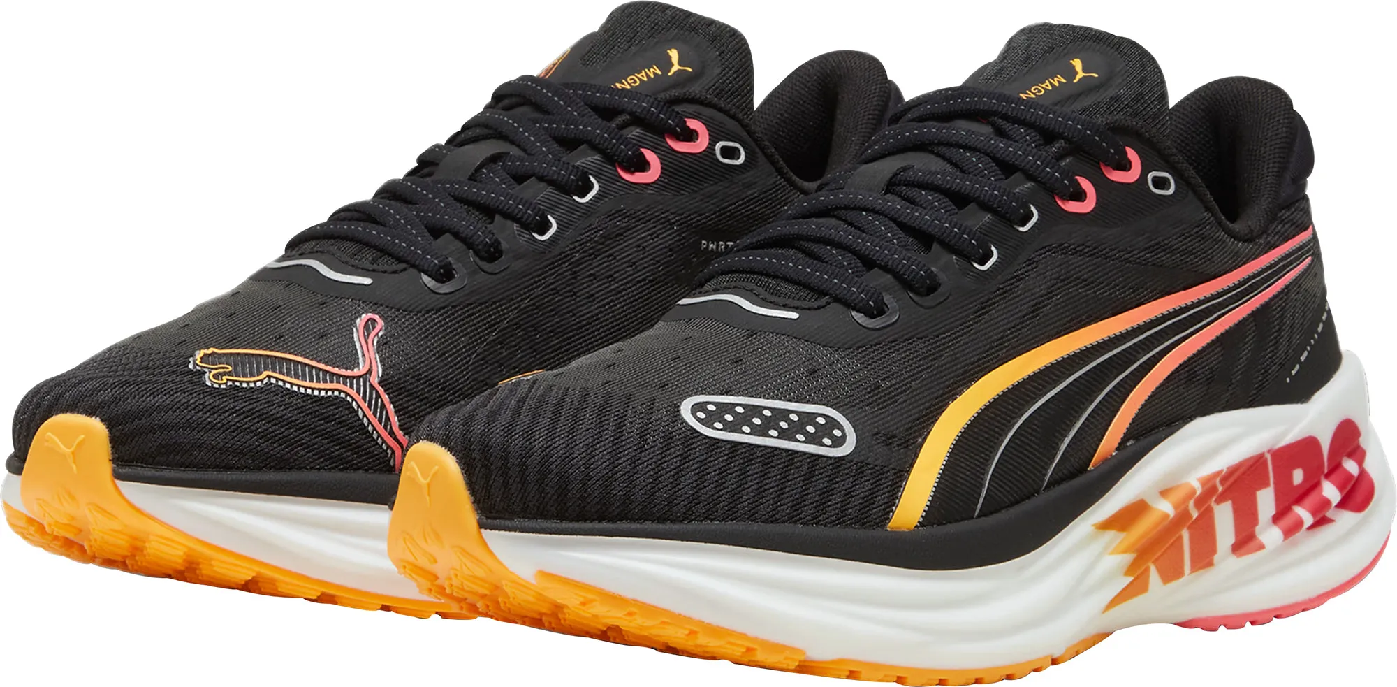 Puma Magnify Nitro 2 Womens Running Shoes - Black