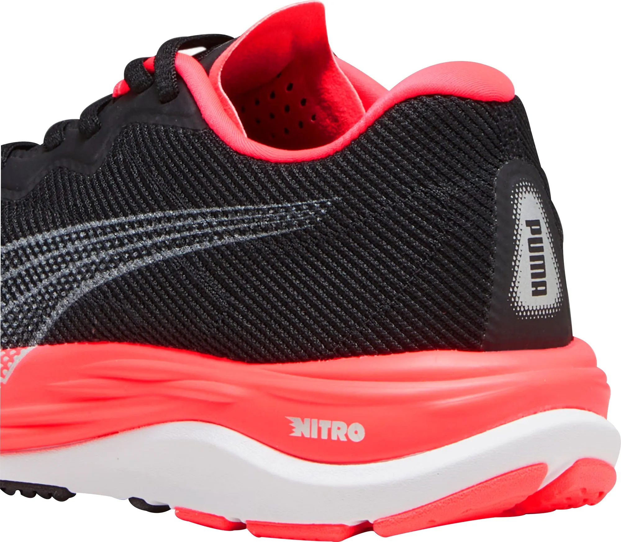 Puma Velocity Nitro 2 Womens Running Shoes - Black