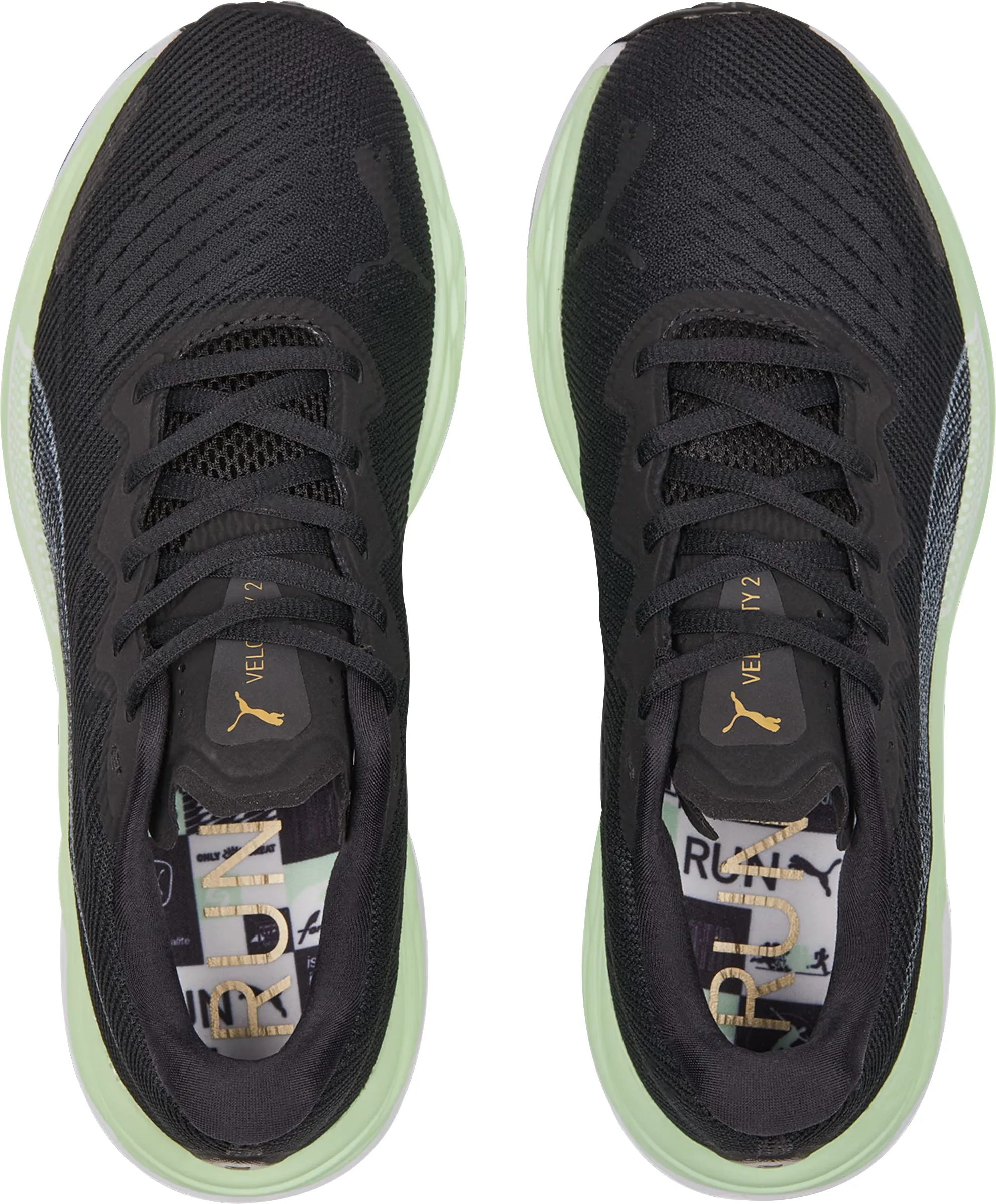 Puma Velocity Nitro 2 Womens Running Shoes - Black
