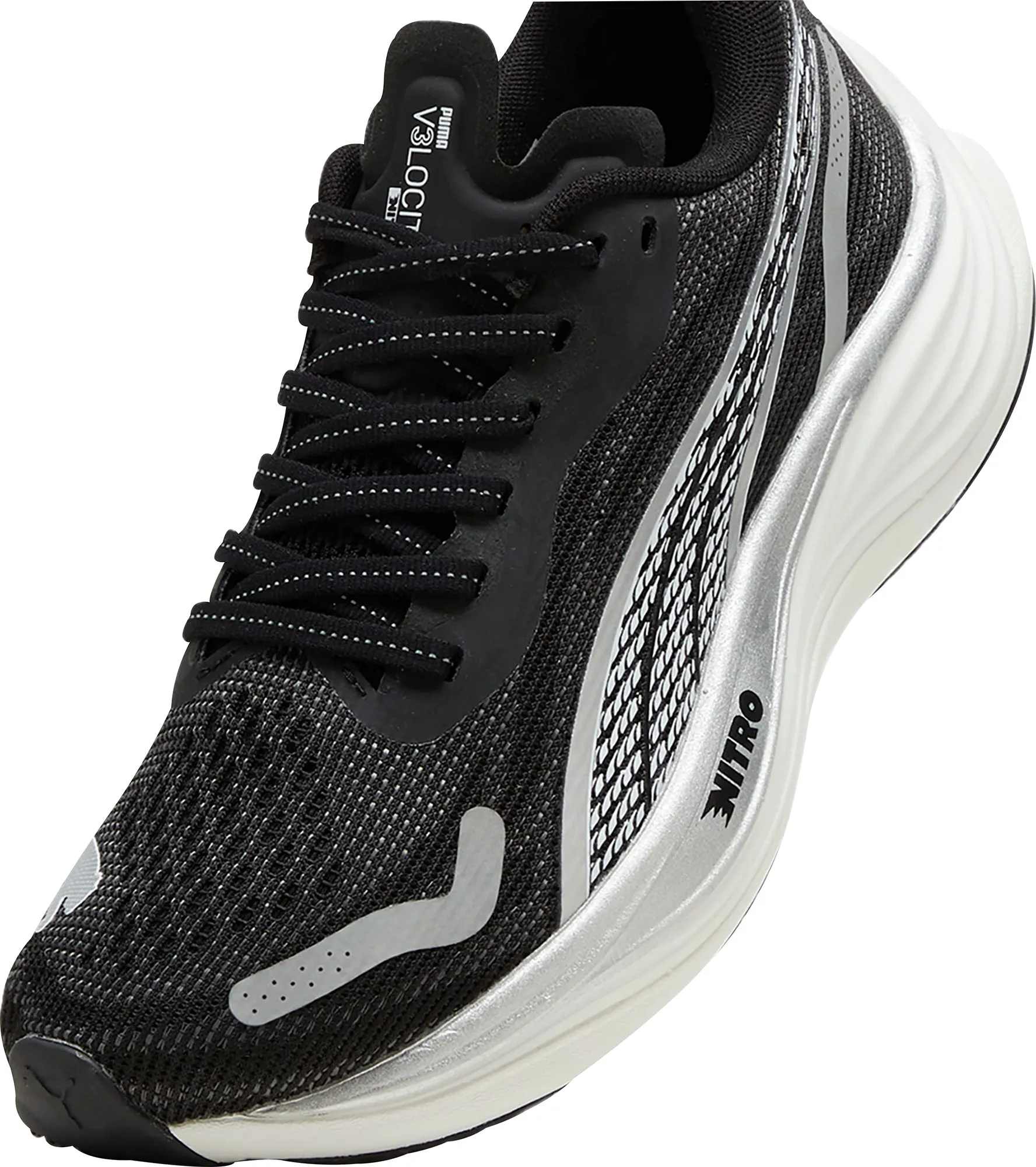 Puma Velocity Nitro 3 Womens Running Shoes - Black