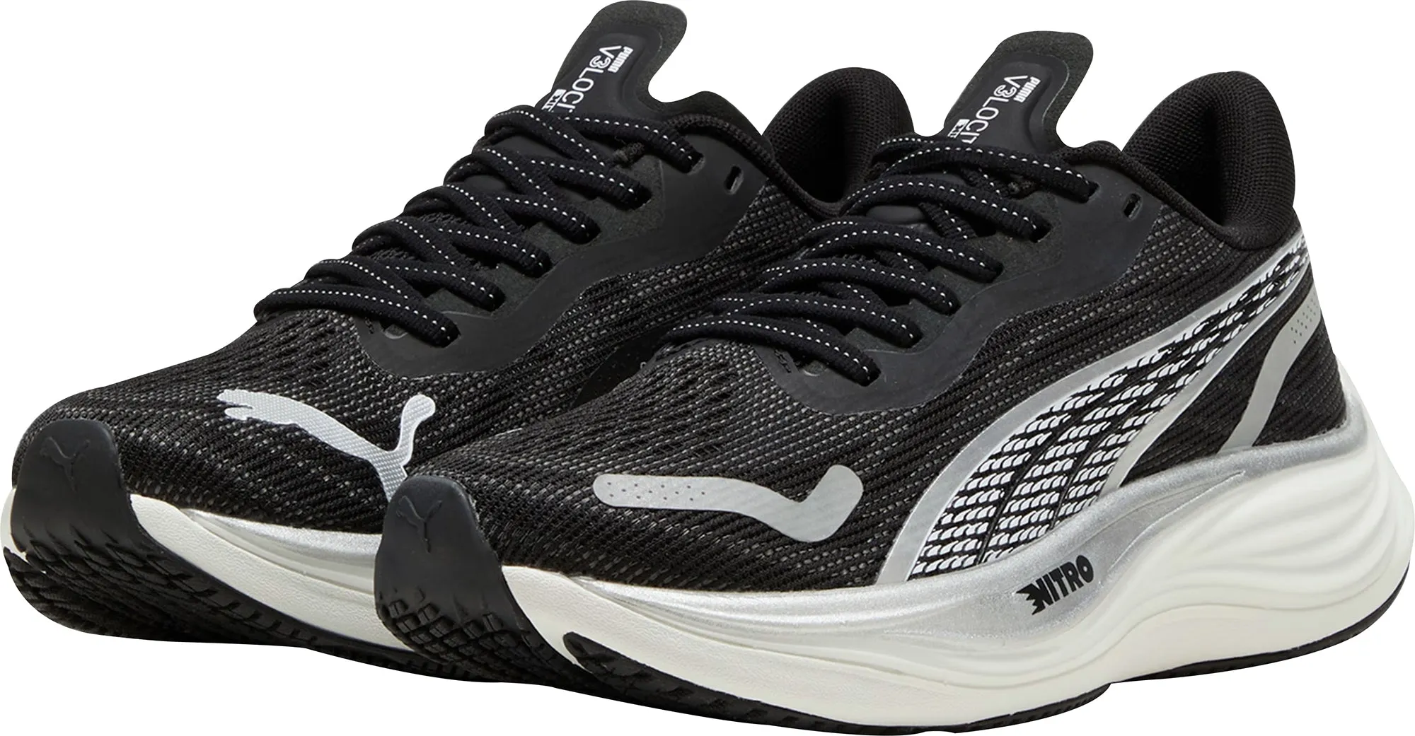 Puma Velocity Nitro 3 Womens Running Shoes - Black