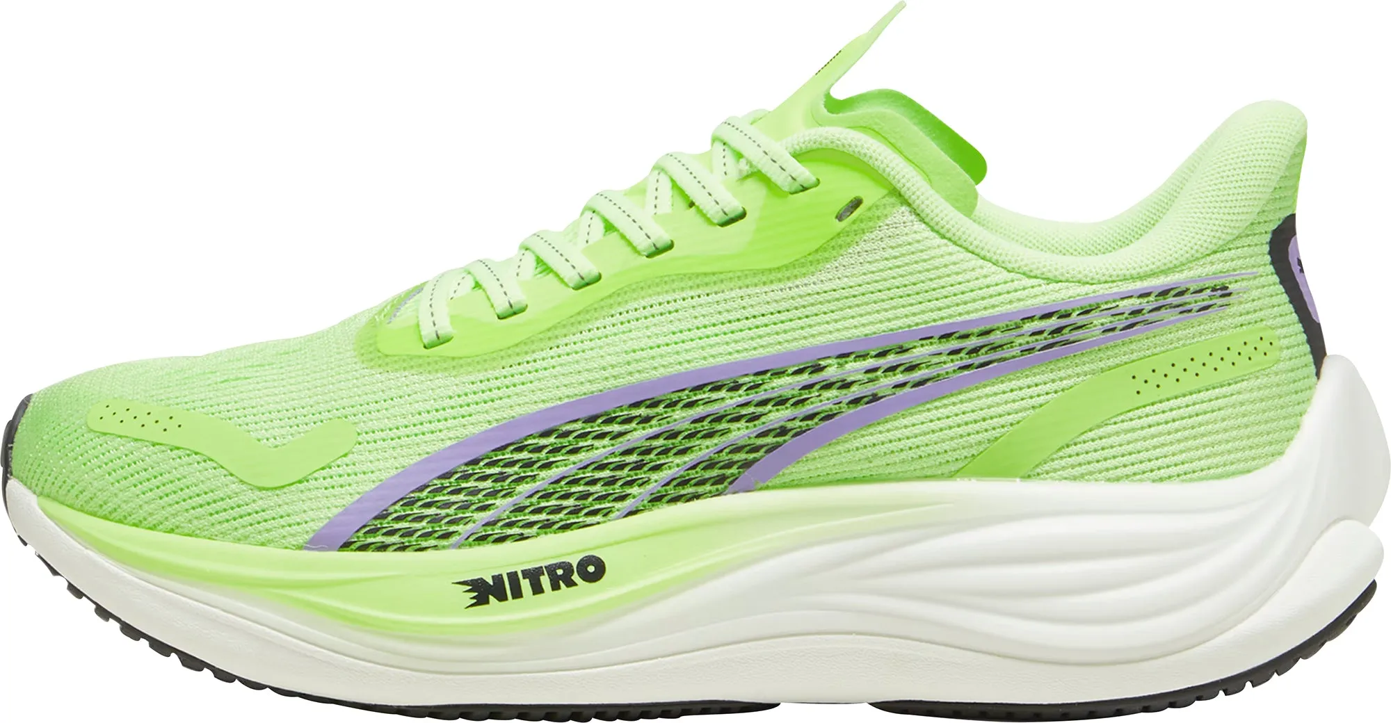 Puma Velocity Nitro 3 Womens Running Shoes - Green