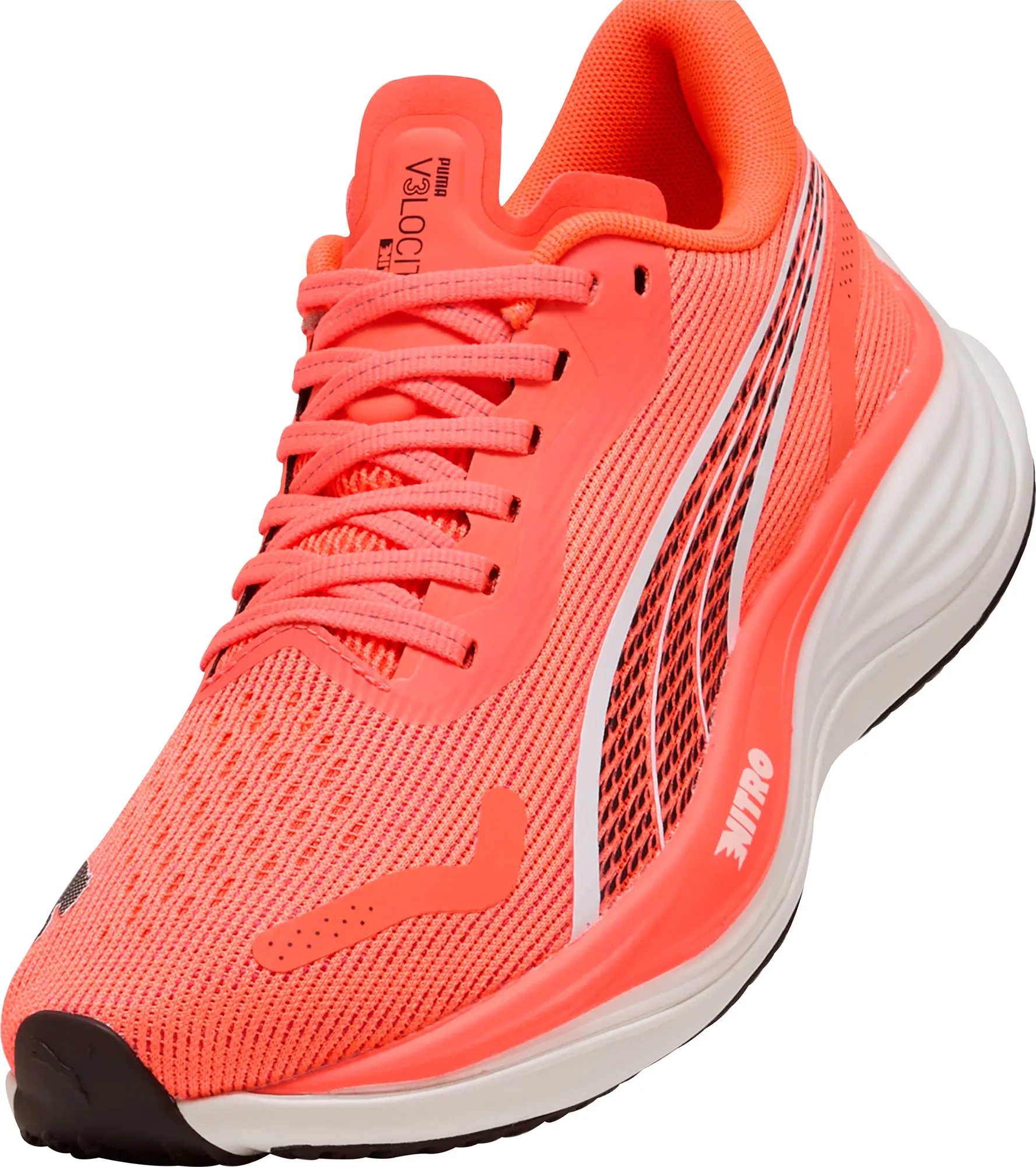 Puma Velocity Nitro 3 Womens Running Shoes - Red