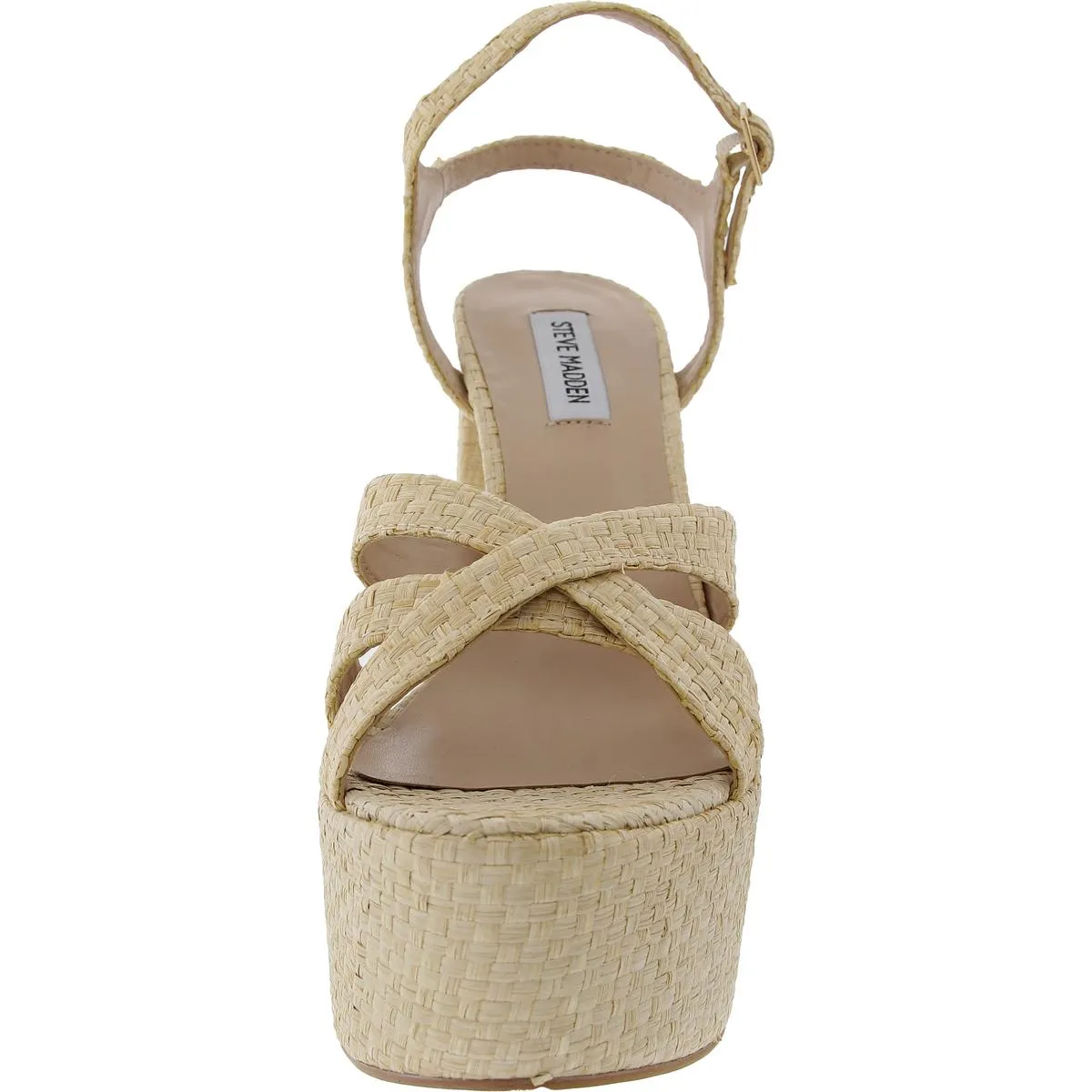 Quinlyn Womens Buckle Platform Sandals