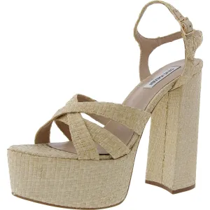 Quinlyn Womens Buckle Platform Sandals