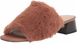 Rascal Slip On Heeled Sandal In Acorn
