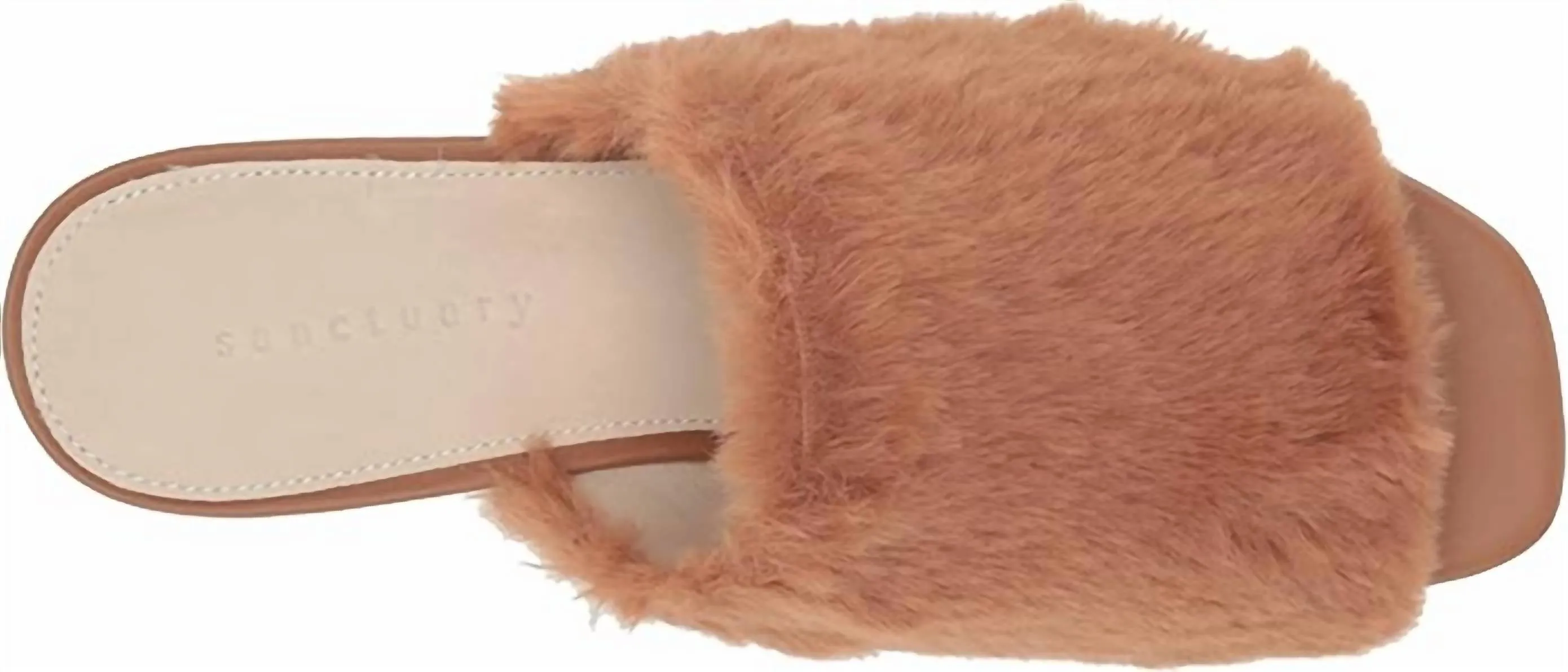Rascal Slip On Heeled Sandal In Acorn