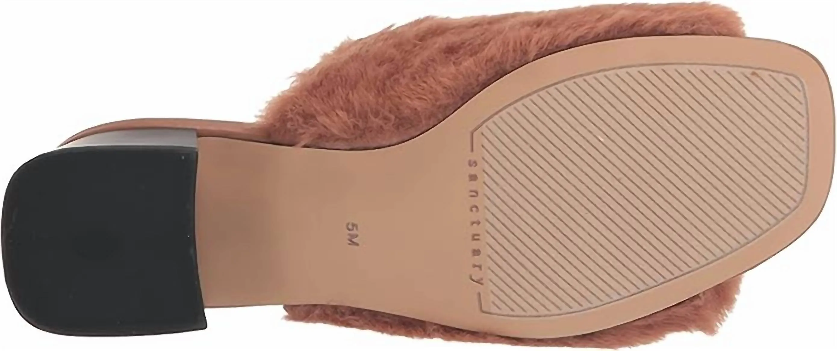 Rascal Slip On Heeled Sandal In Acorn