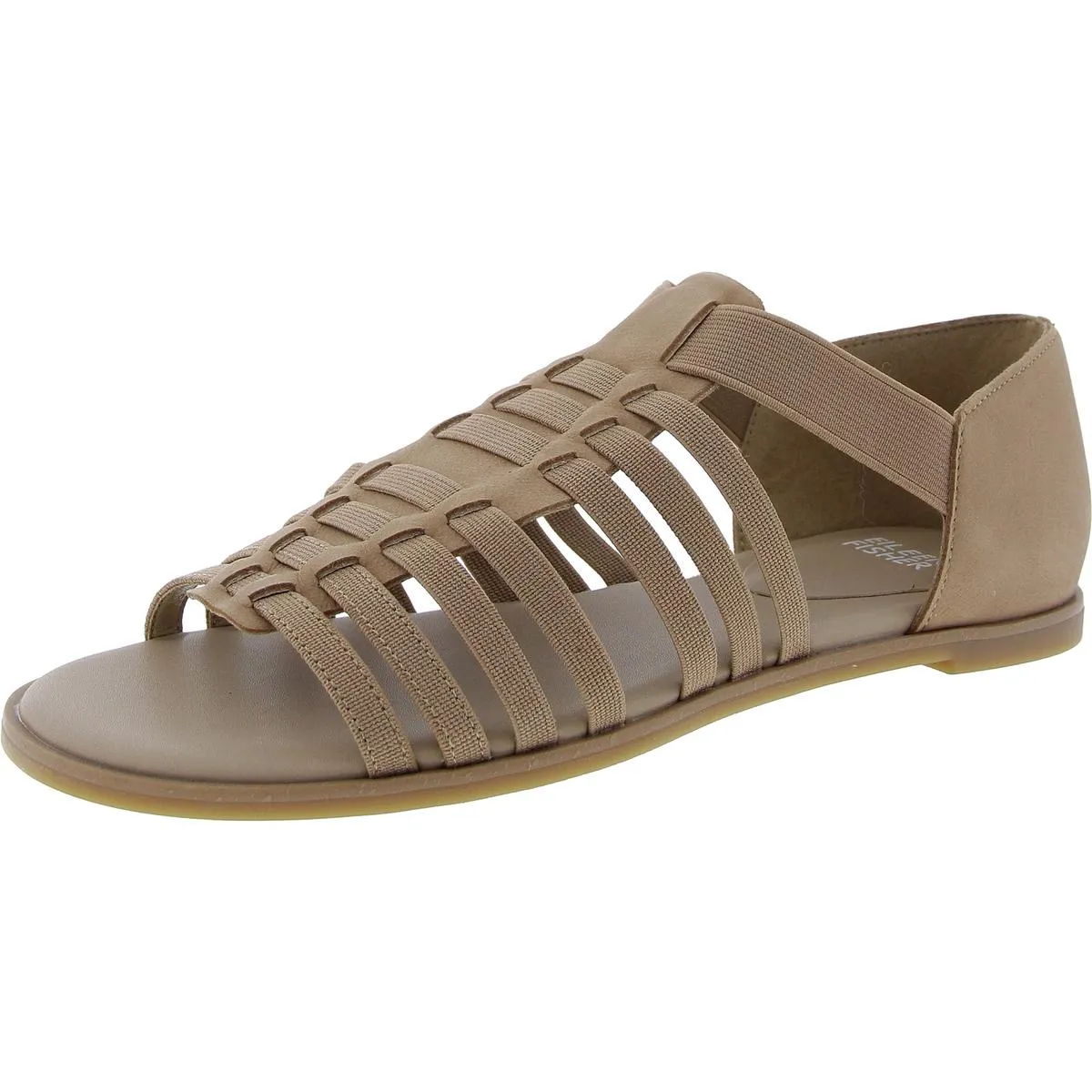 RATONB Womens Strappy Manmade Gladiator Sandals