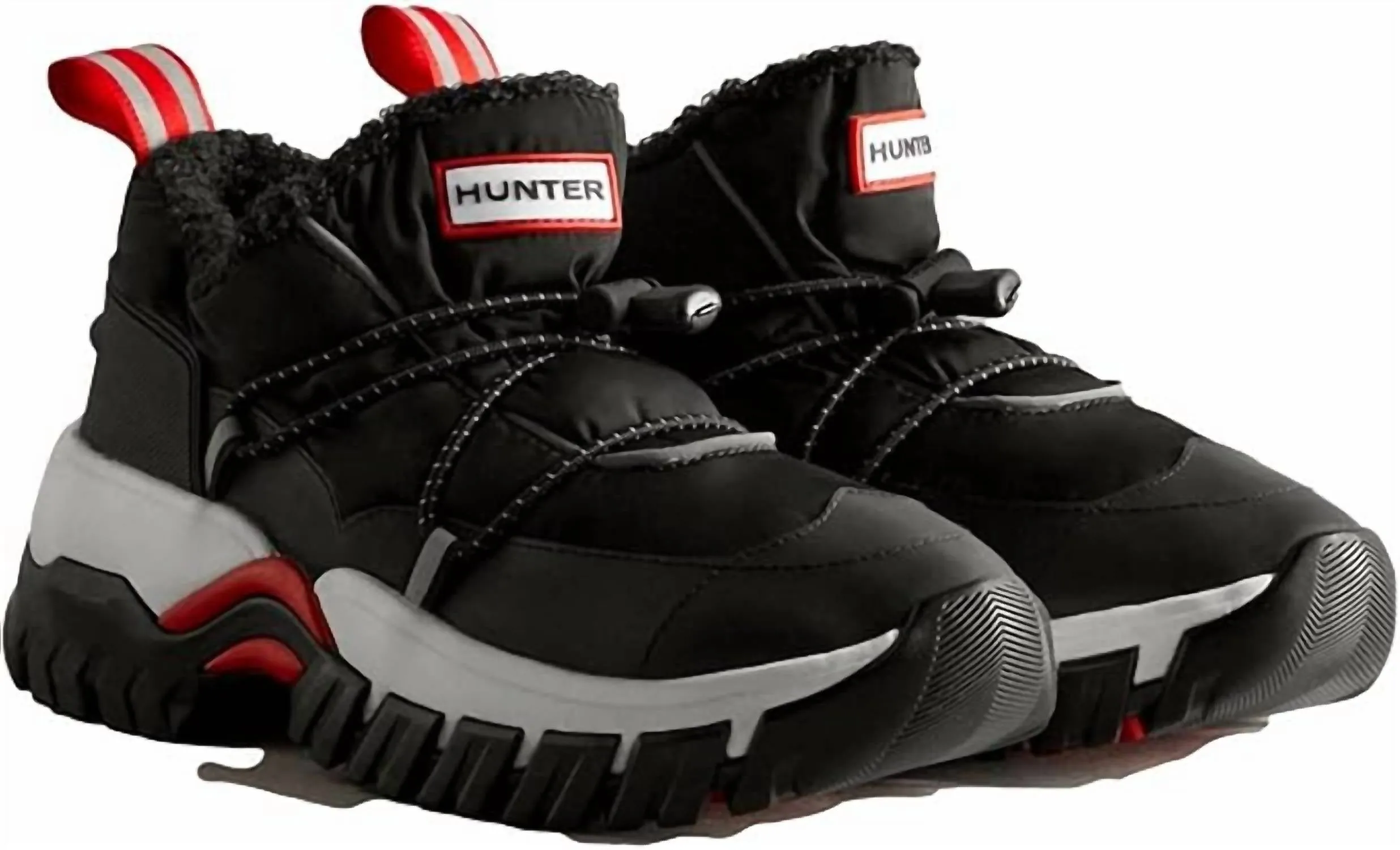 Recycled Poly Snow Shoe In Black