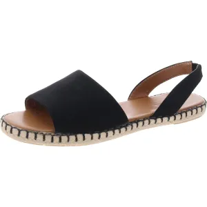 Reesee Womens Faux Suede Slip On Slingback Sandals