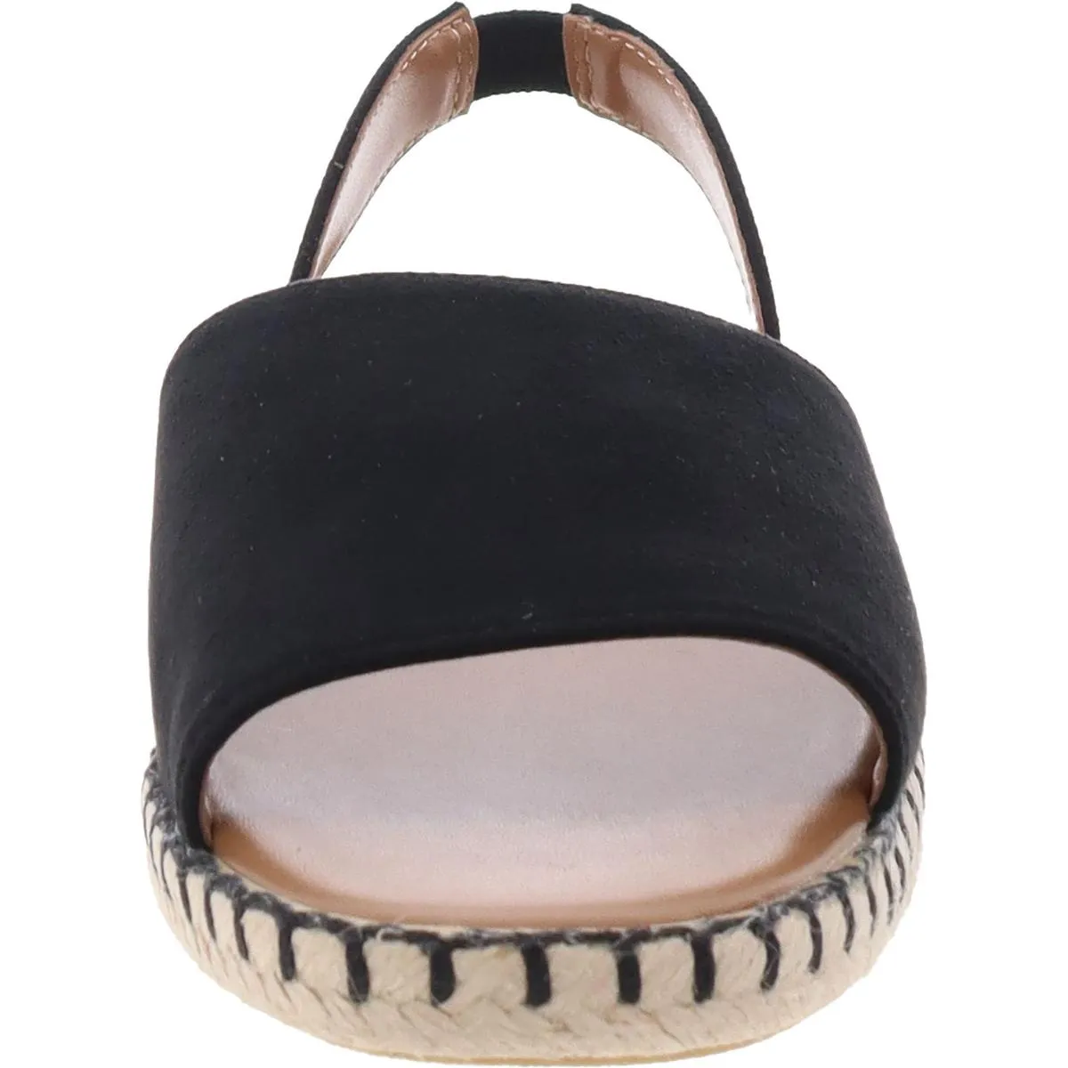 Reesee Womens Faux Suede Slip On Slingback Sandals