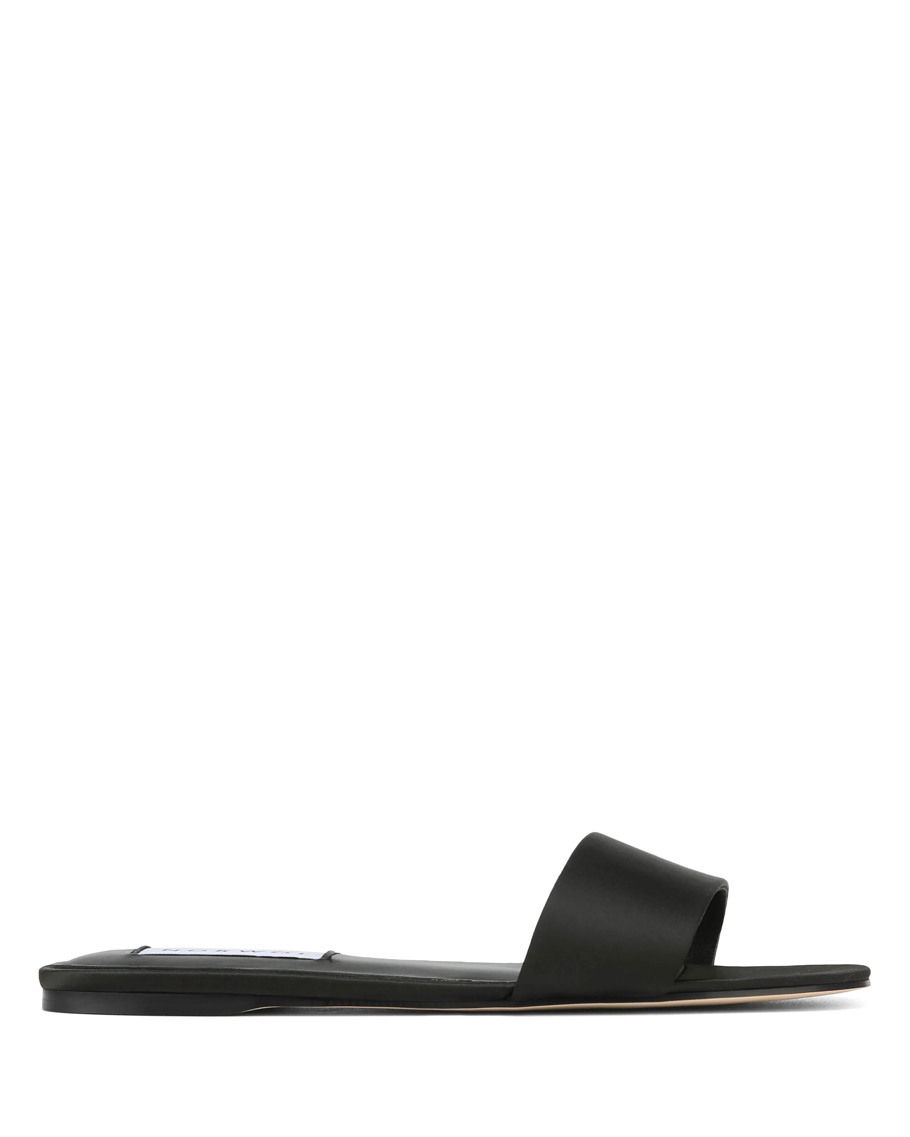 Rue Black Satin