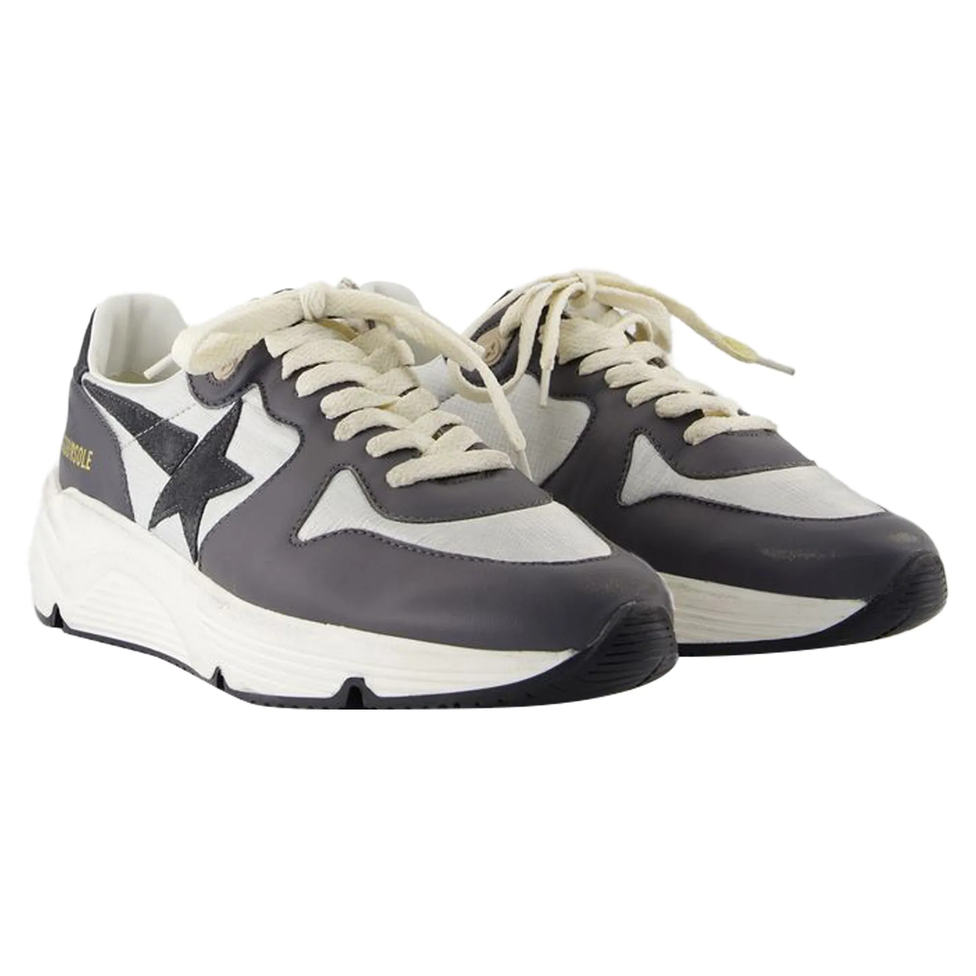 Running Sneakers - Golden Goose Deluxe Brand - Leather - Silver