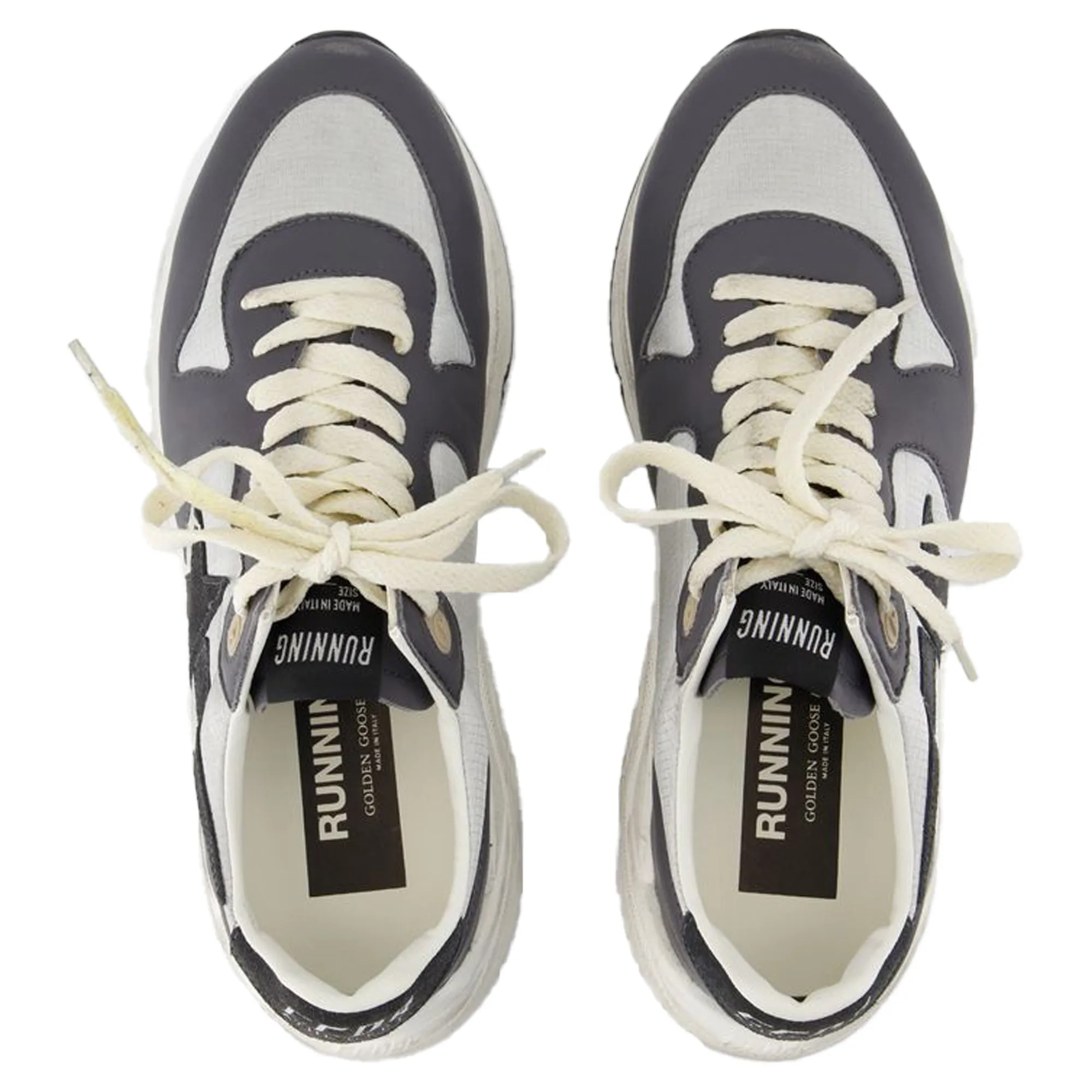 Running Sneakers - Golden Goose Deluxe Brand - Leather - Silver