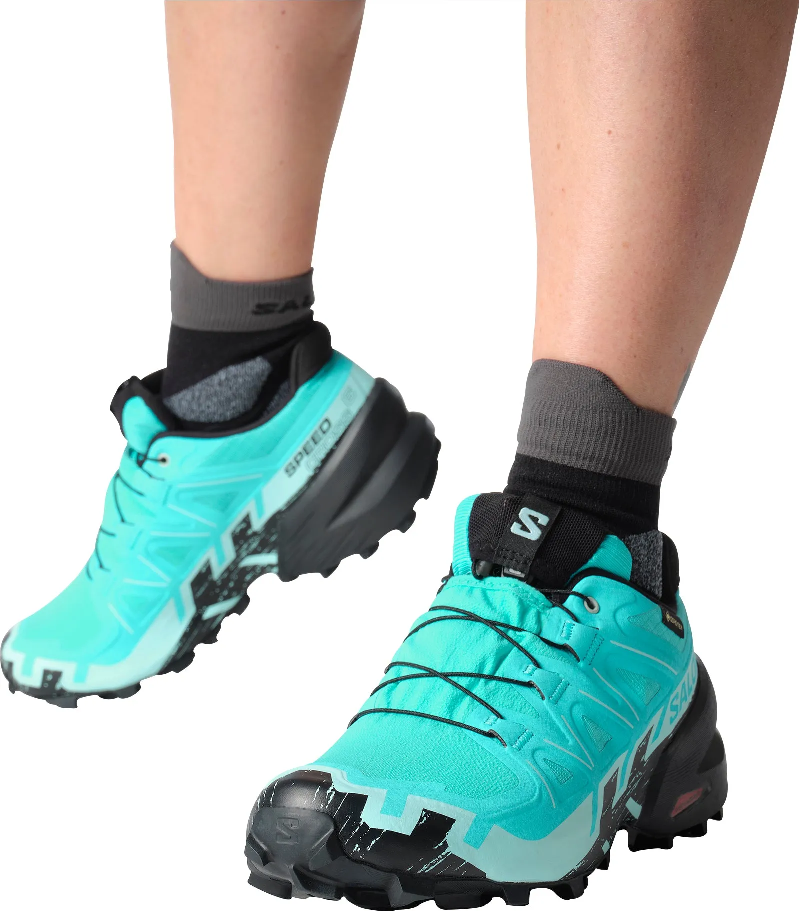 Salomon Speedcross 6 GORE-TEX Womens Trail Running Shoes - Blue
