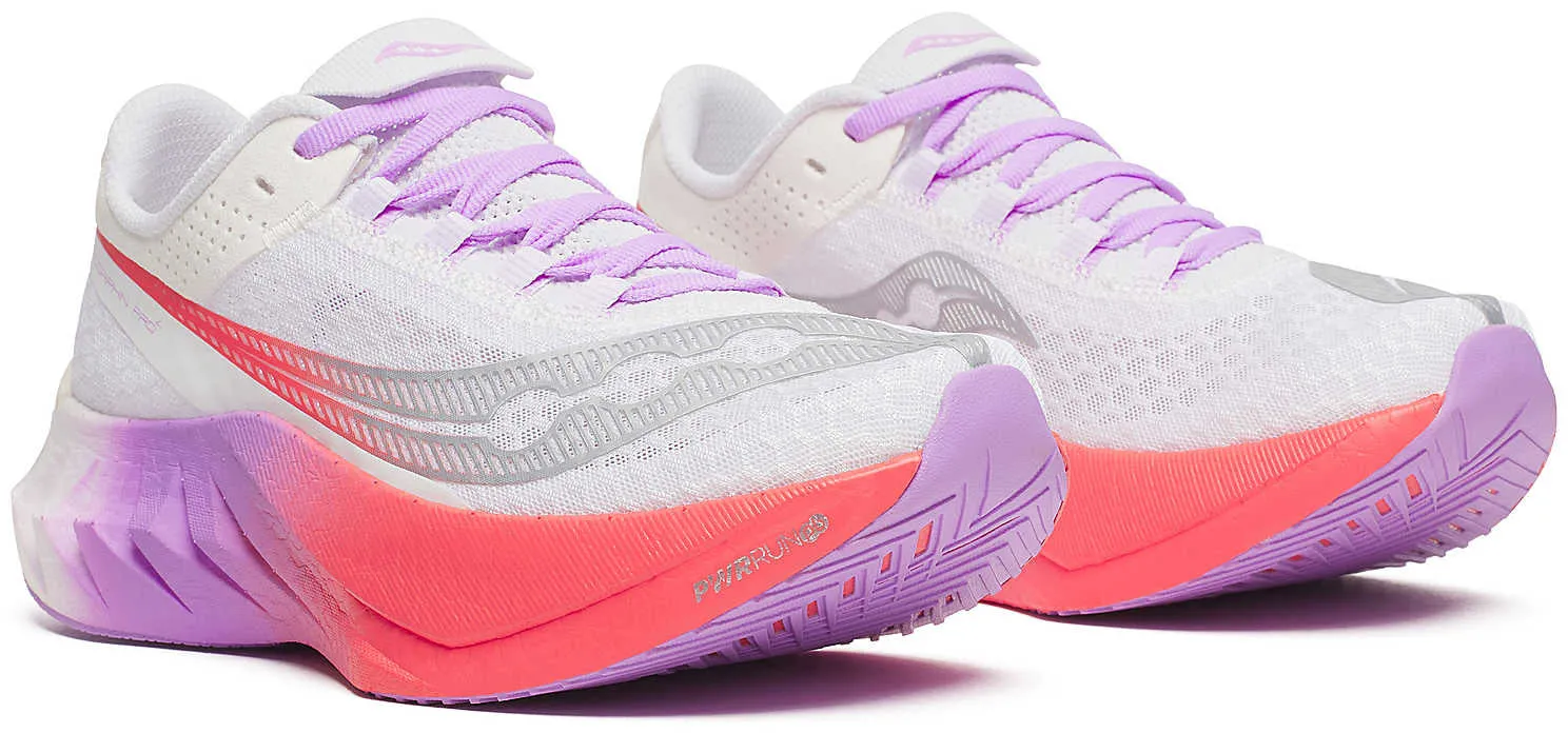 Saucony Endorphin Pro 4 Womens Running Shoes - White