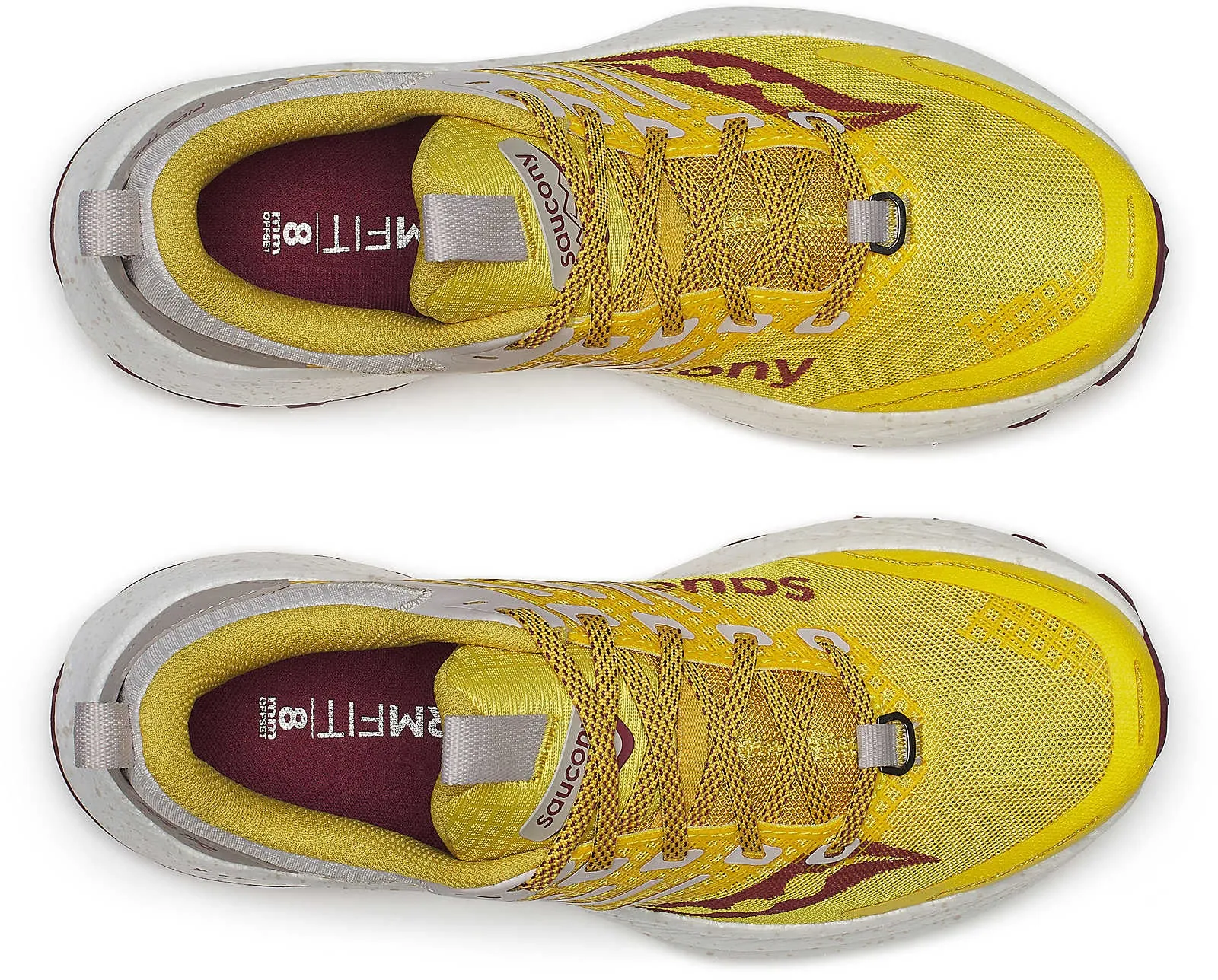 Saucony Ride TR2 Womens Trail Running Shoes - Yellow