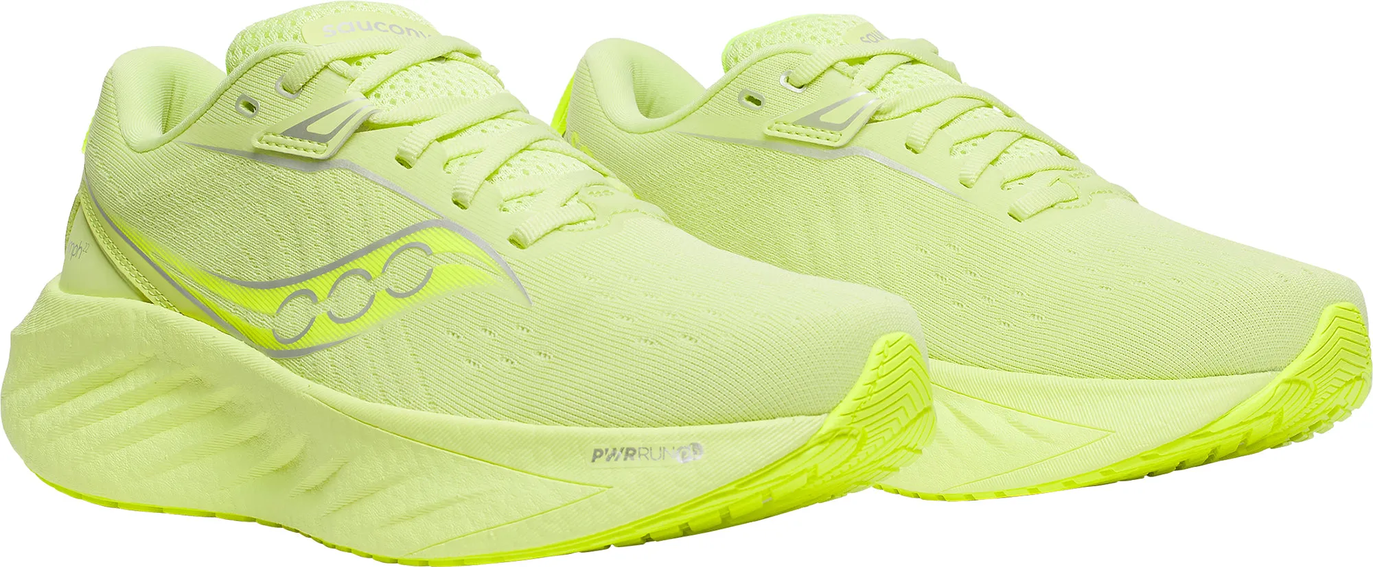 Saucony Triumph 22 Womens Running Shoes - Yellow
