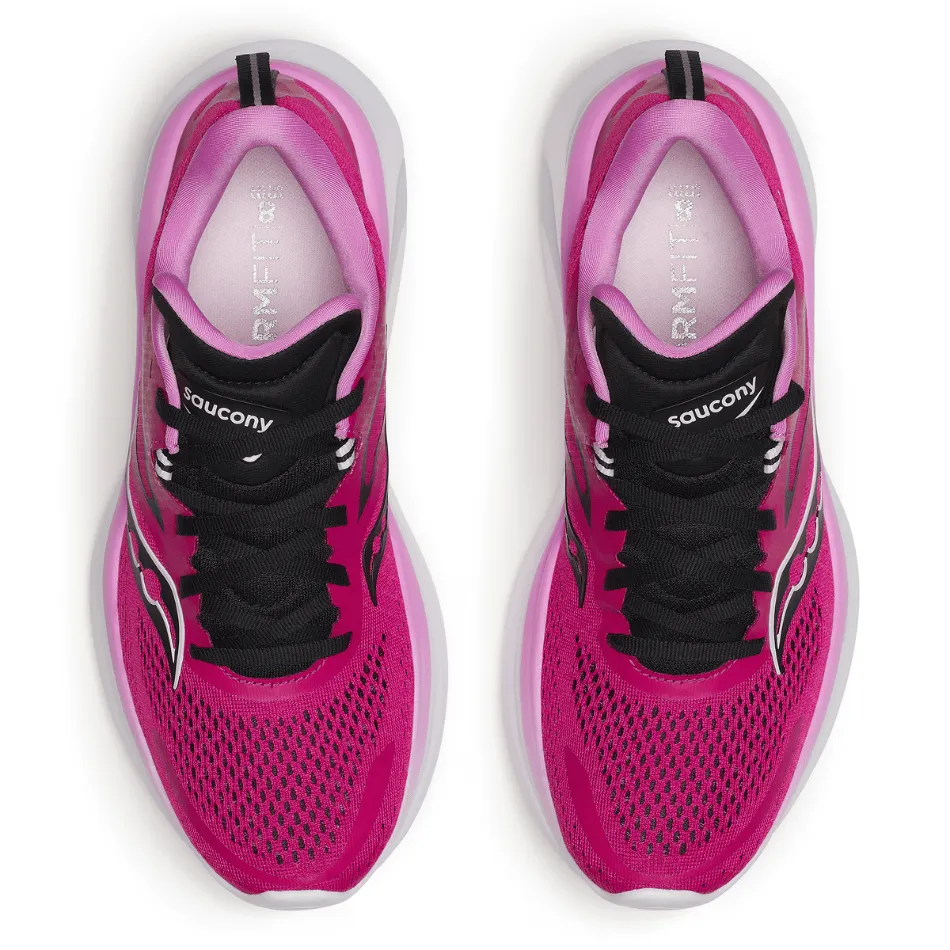 Saucony Women's Omni 22 Running Shoes in Magenta SS25 - Online Exclusive